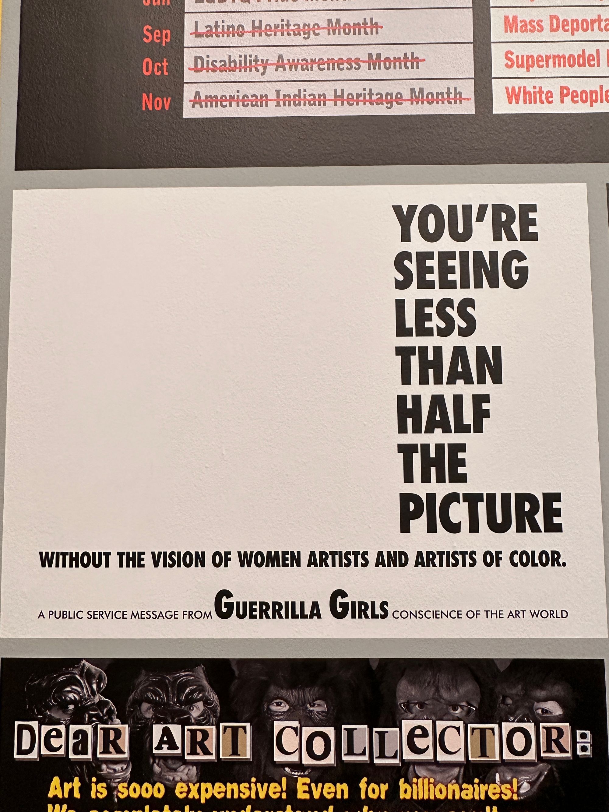 Guerrilla Girls: elas não perdoam o sexismo